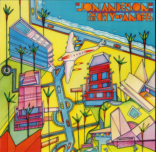 Jon Anderson – In The City Of Angels Vinyl LP | EU Original | 1988