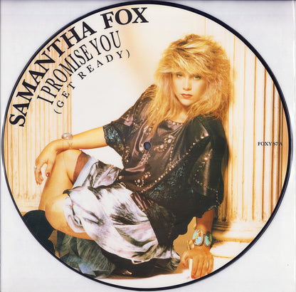 Samantha Fox ‎- I Promise You Get Ready Picture Disc Vinyl 12"