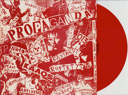 Propaganda - Russia Bombs Finland Red Vinyl LP