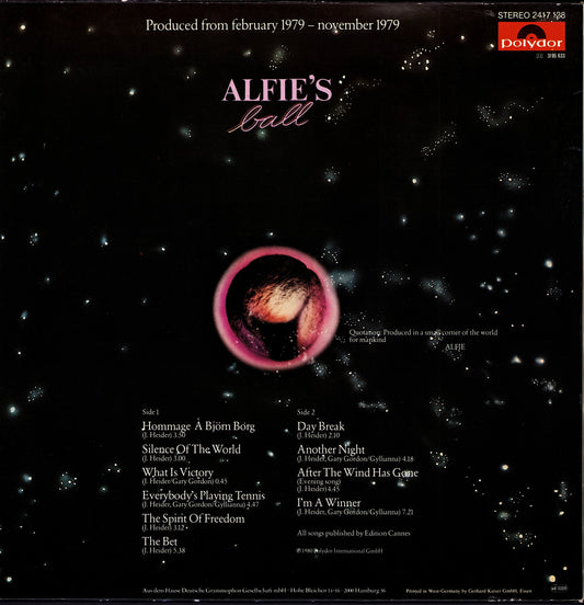 Alfie – Alfie's Ball Vinyl LP