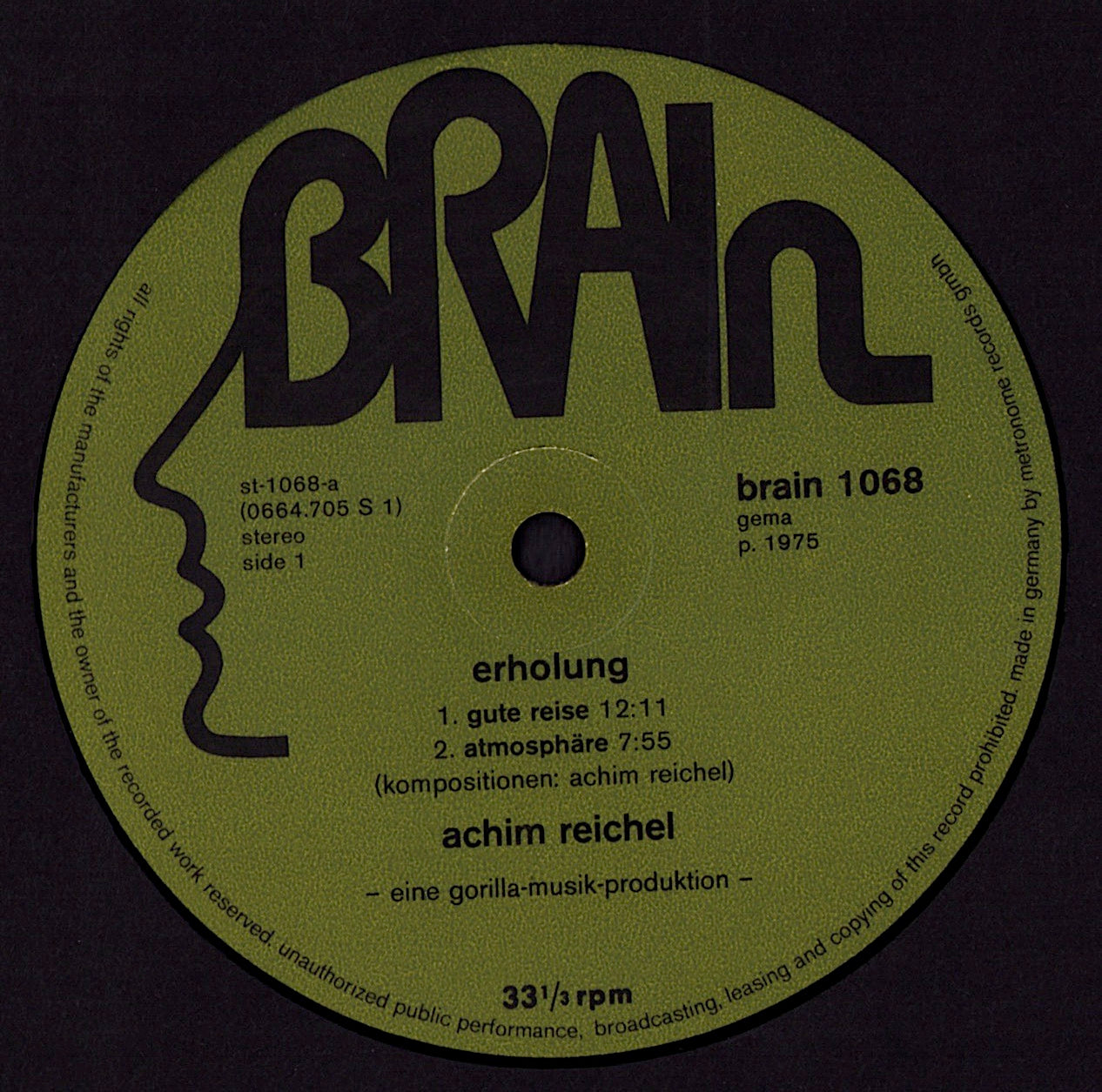 Popol Vuh – Herz Aus Glas Vinyl LP Kopie Kopie Kopie