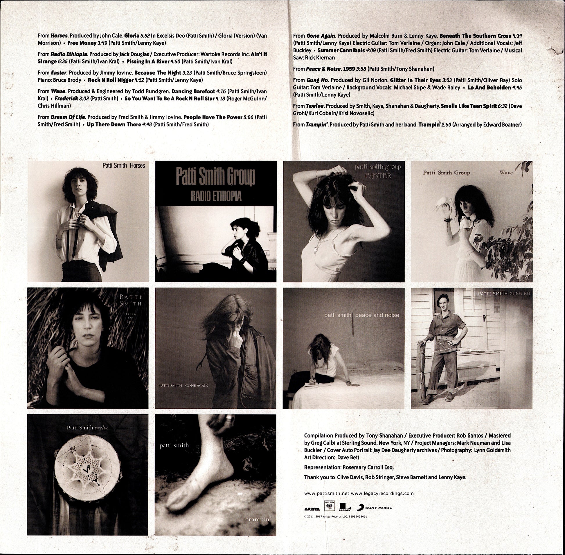 Patti Smith – Outside Society Vinyl 2LP