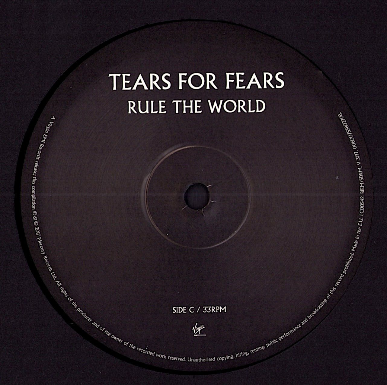 Tears For Fears – Rule The World Vinyl 2LP