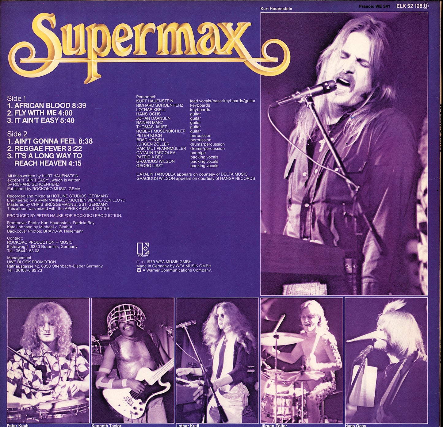 Supermax – Fly With Me Vinyl LP, DE Original