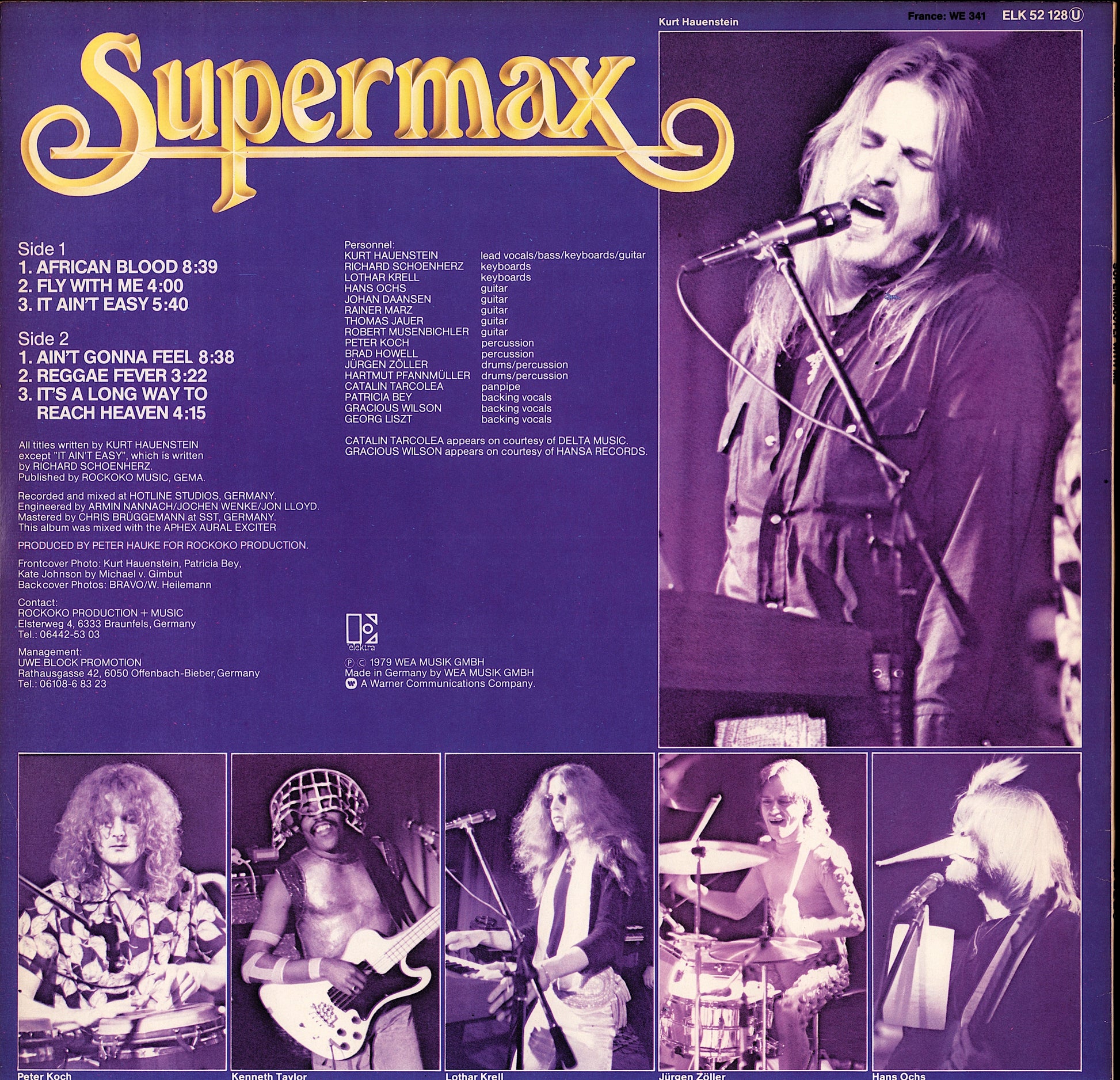 Supermax – Fly With Me Vinyl LP, DE Original