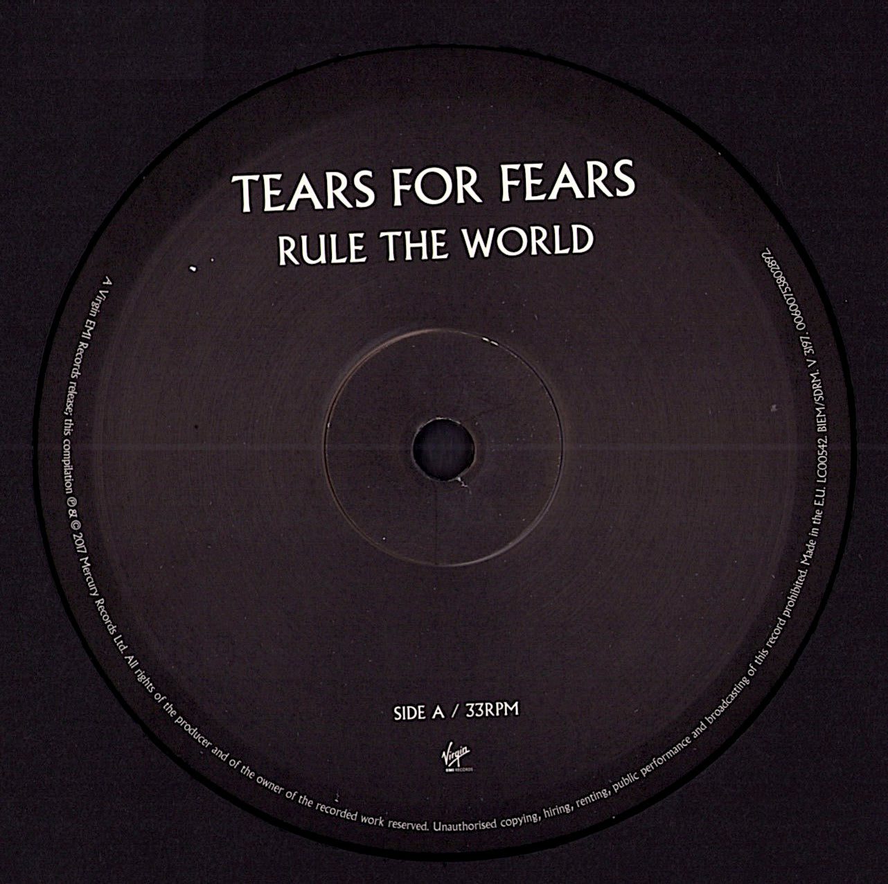 Tears For Fears – Rule The World Vinyl 2LP