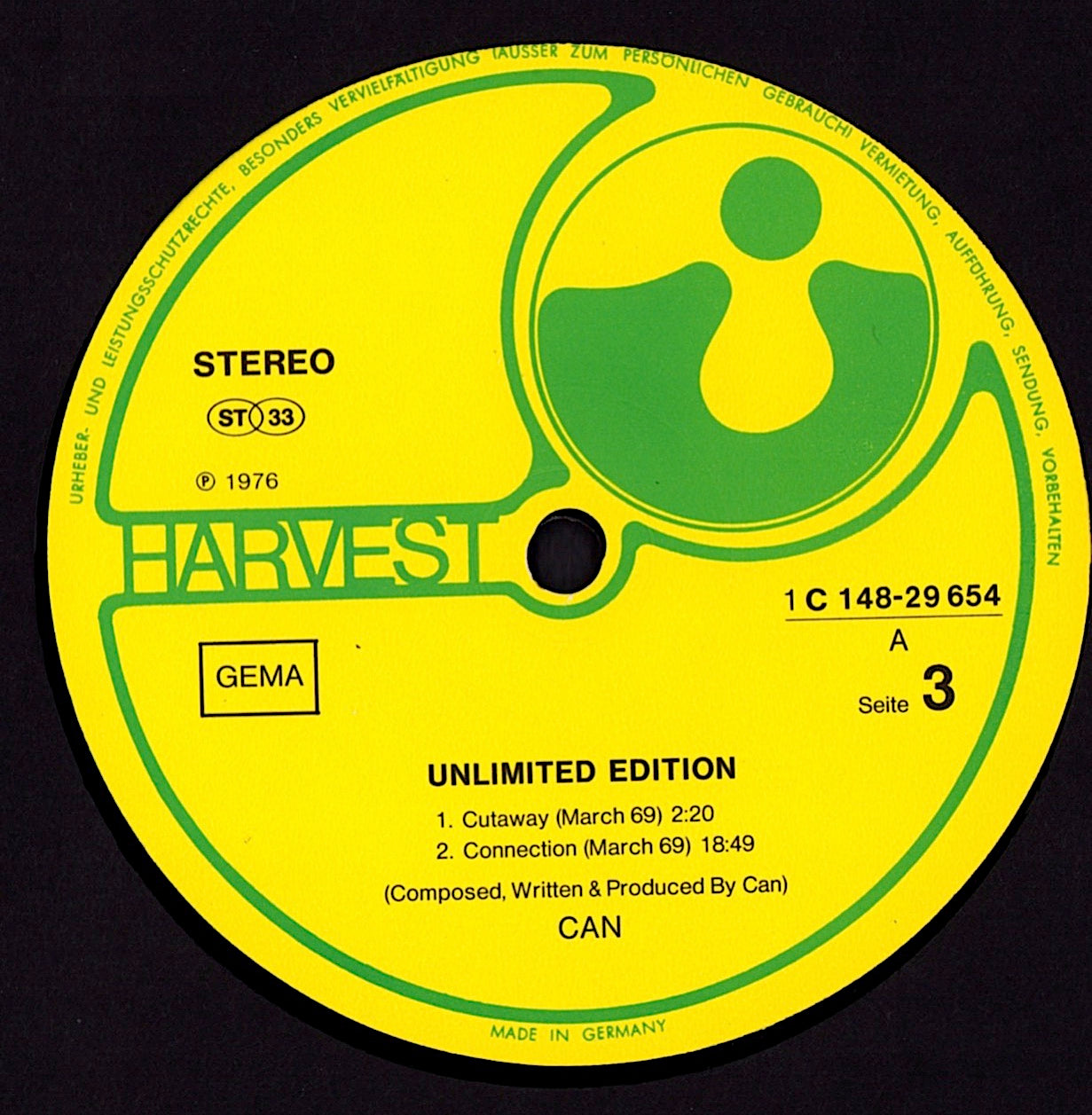 The Can - Monster Movie Vinyl LP Kopie