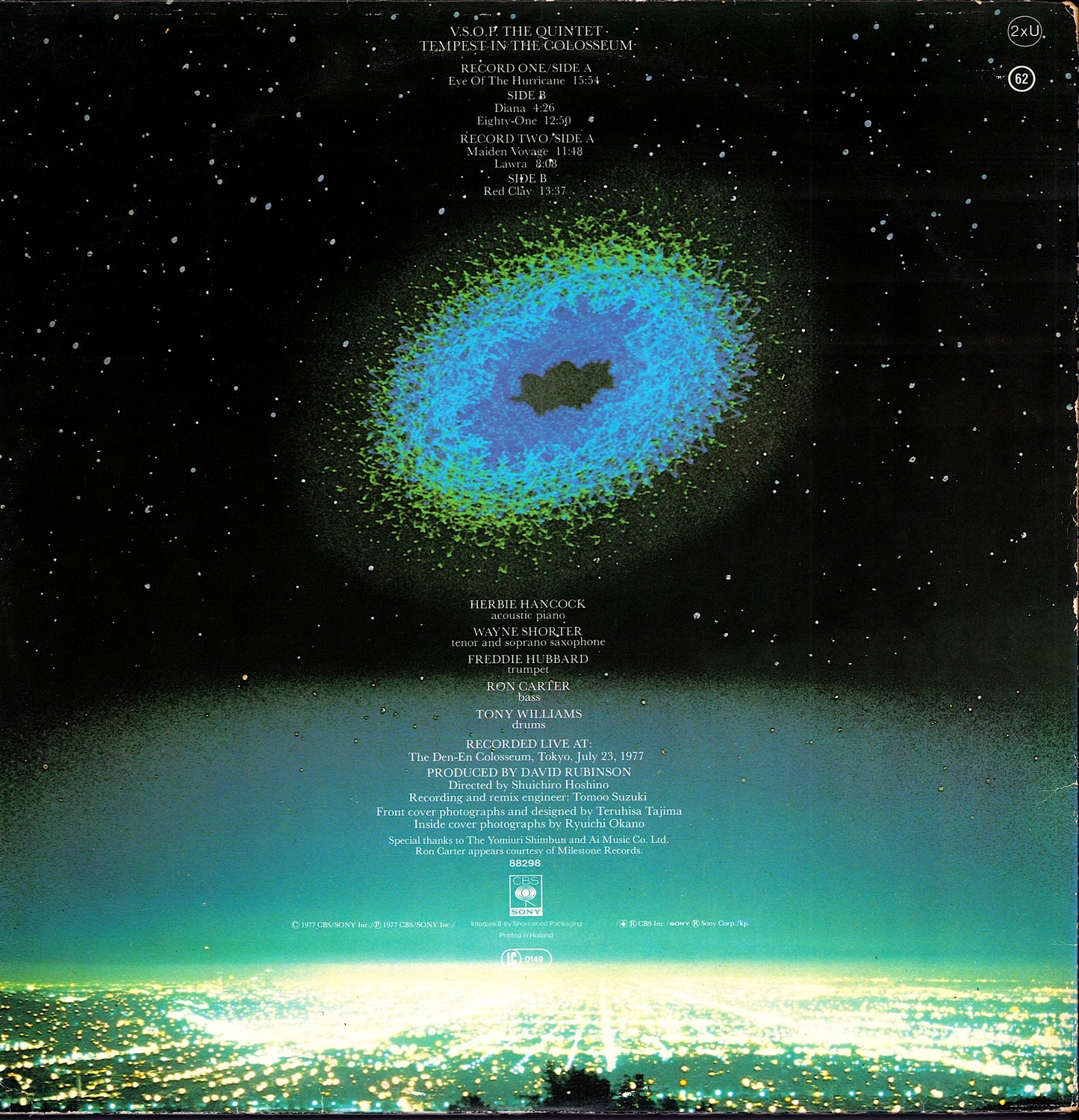 The V.S.O.P. Quintet – Tempest In The Colosseum (Vinyl 2LP | EU Original | 1978)