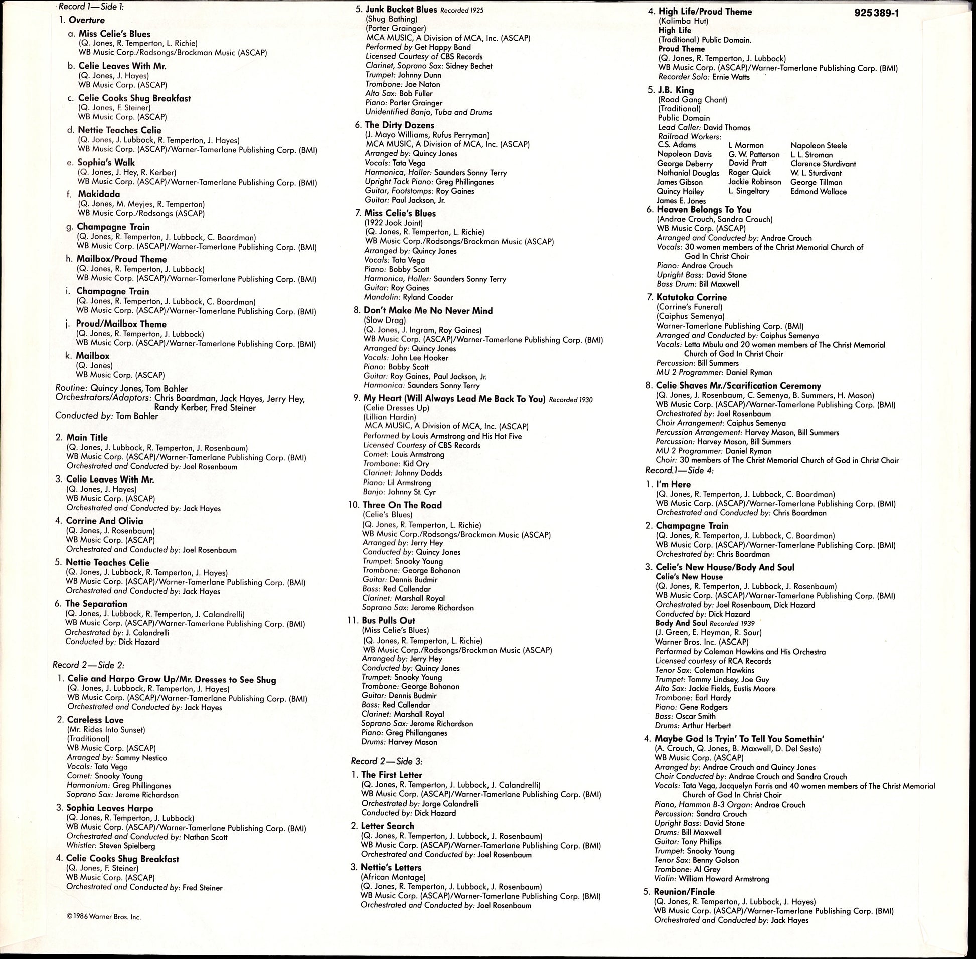 John Lurie – Stranger Than Paradise And The Resurrection Of Albert Ayler Music From The Original Scores r Music From The Original Scores Vinyl LP Kopie