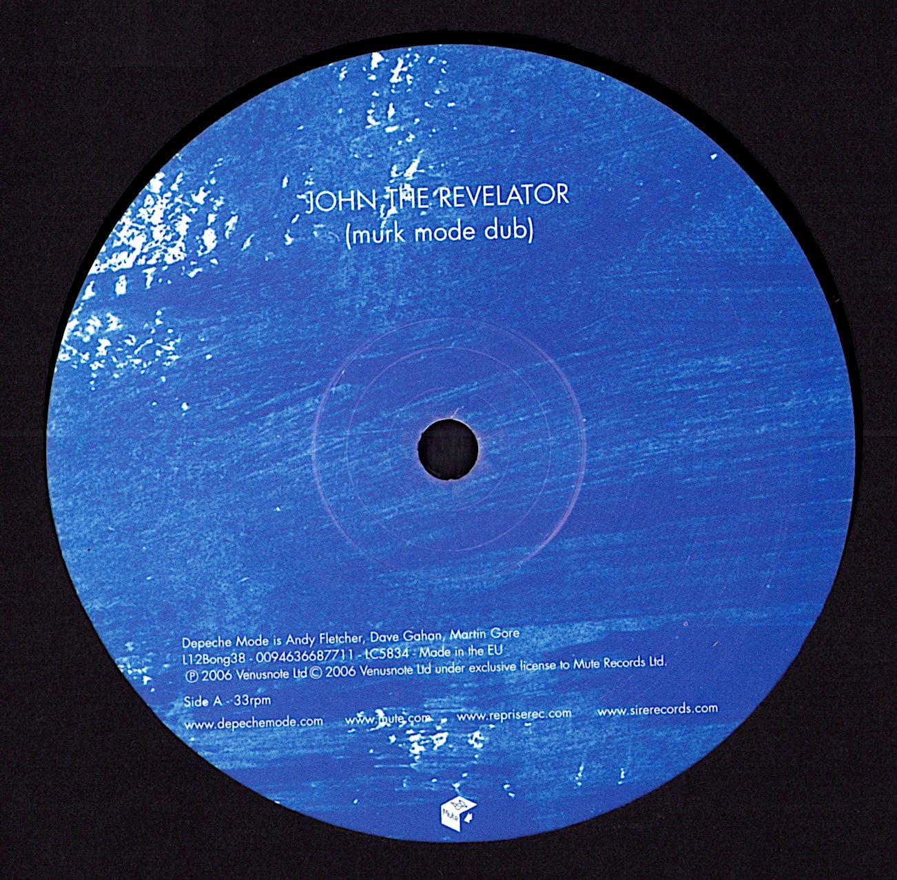 Depeche Mode – John The Revelator / Lilian Vinyl 12" | EU Reissue | 2006