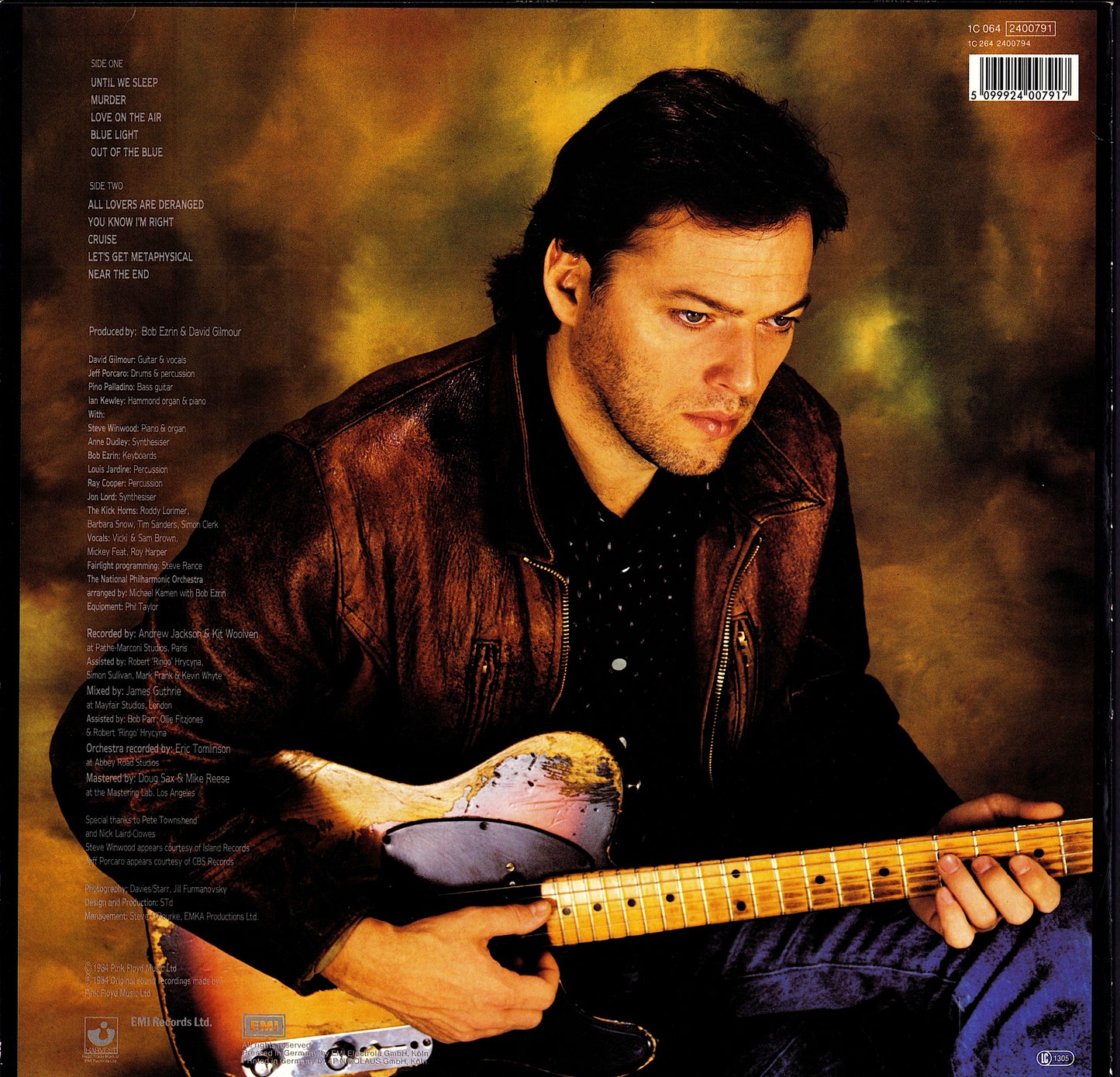 David Gilmour - About Face Vinyl LP