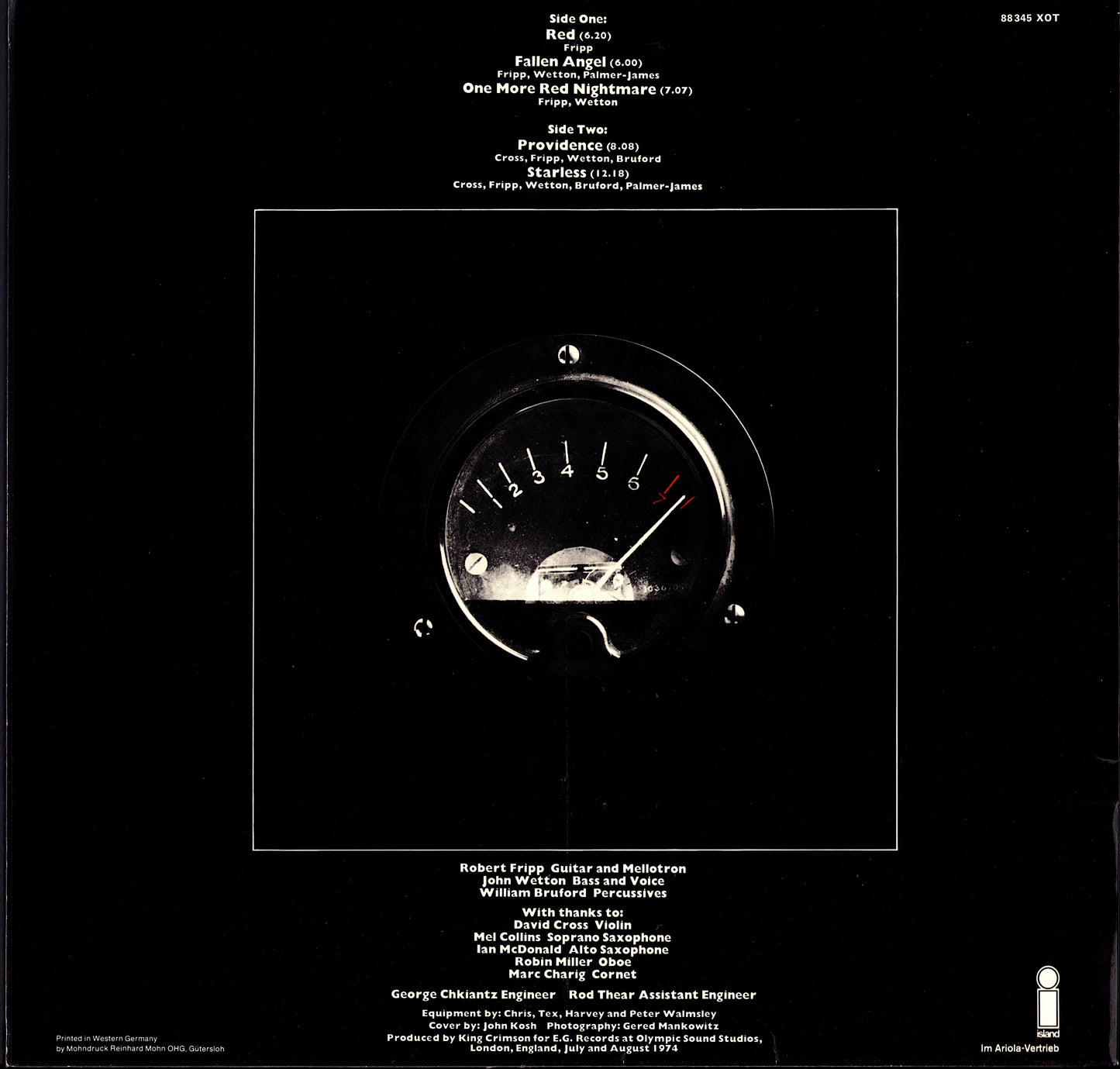 King Crimson ‎- Lizard Vinyl LP Kopie Kopie Kopie Kopie