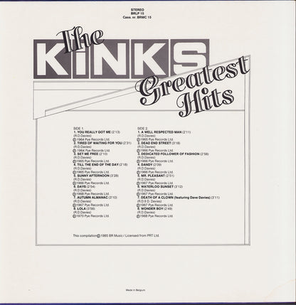 The Kinks - Greatest Hits Vinyl LP