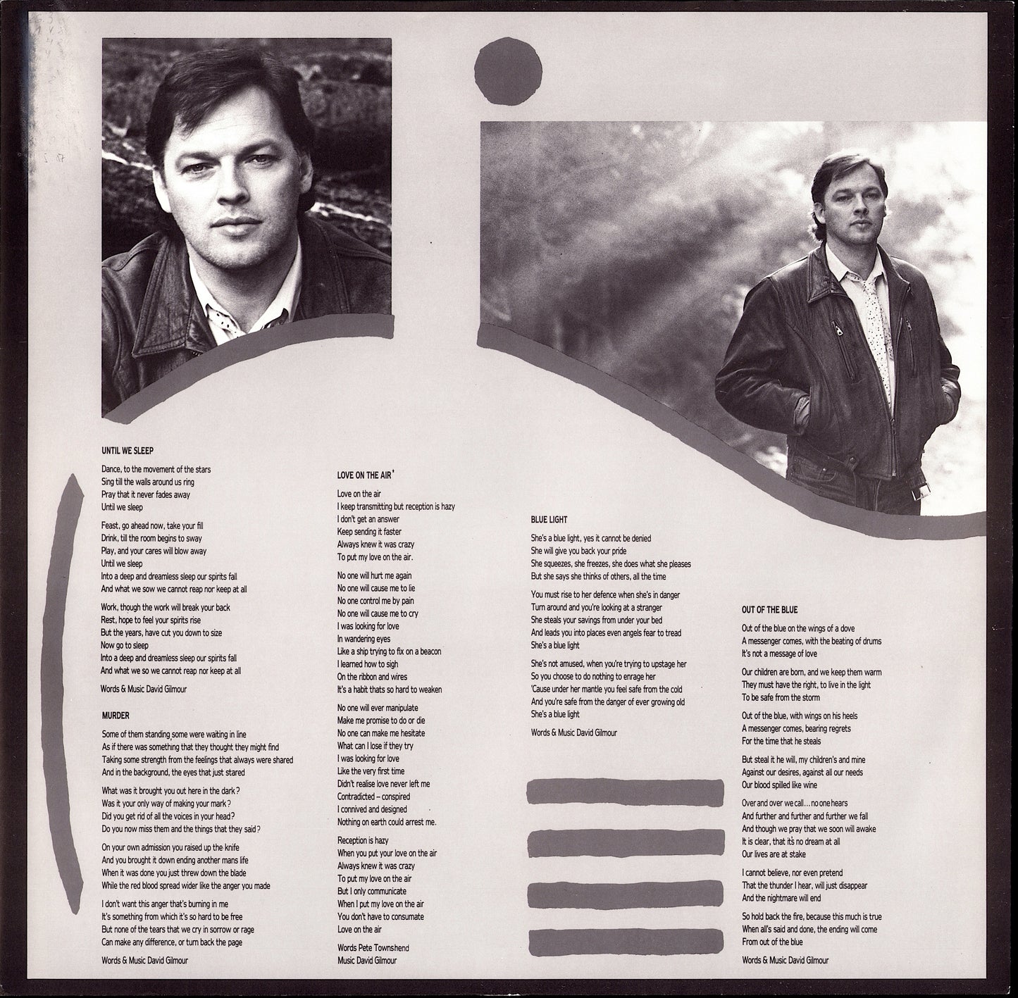 David Gilmour - About Face Vinyl LP