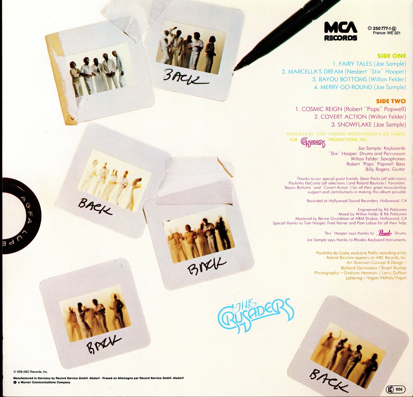 The Crusaders – Images Vinyl LP | EU Reissue | 1984