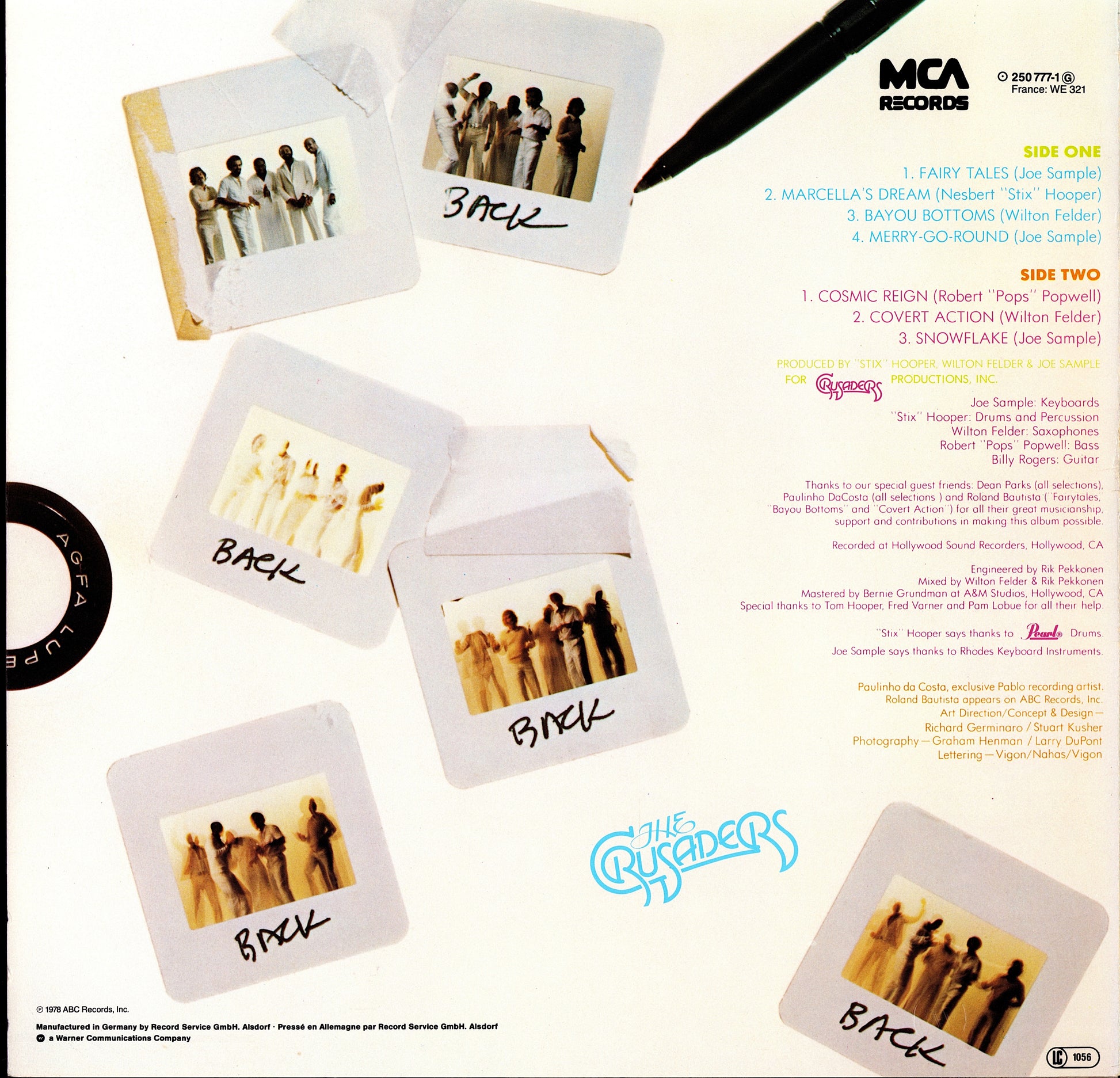 The Crusaders – Images Vinyl LP | EU Reissue | 1984