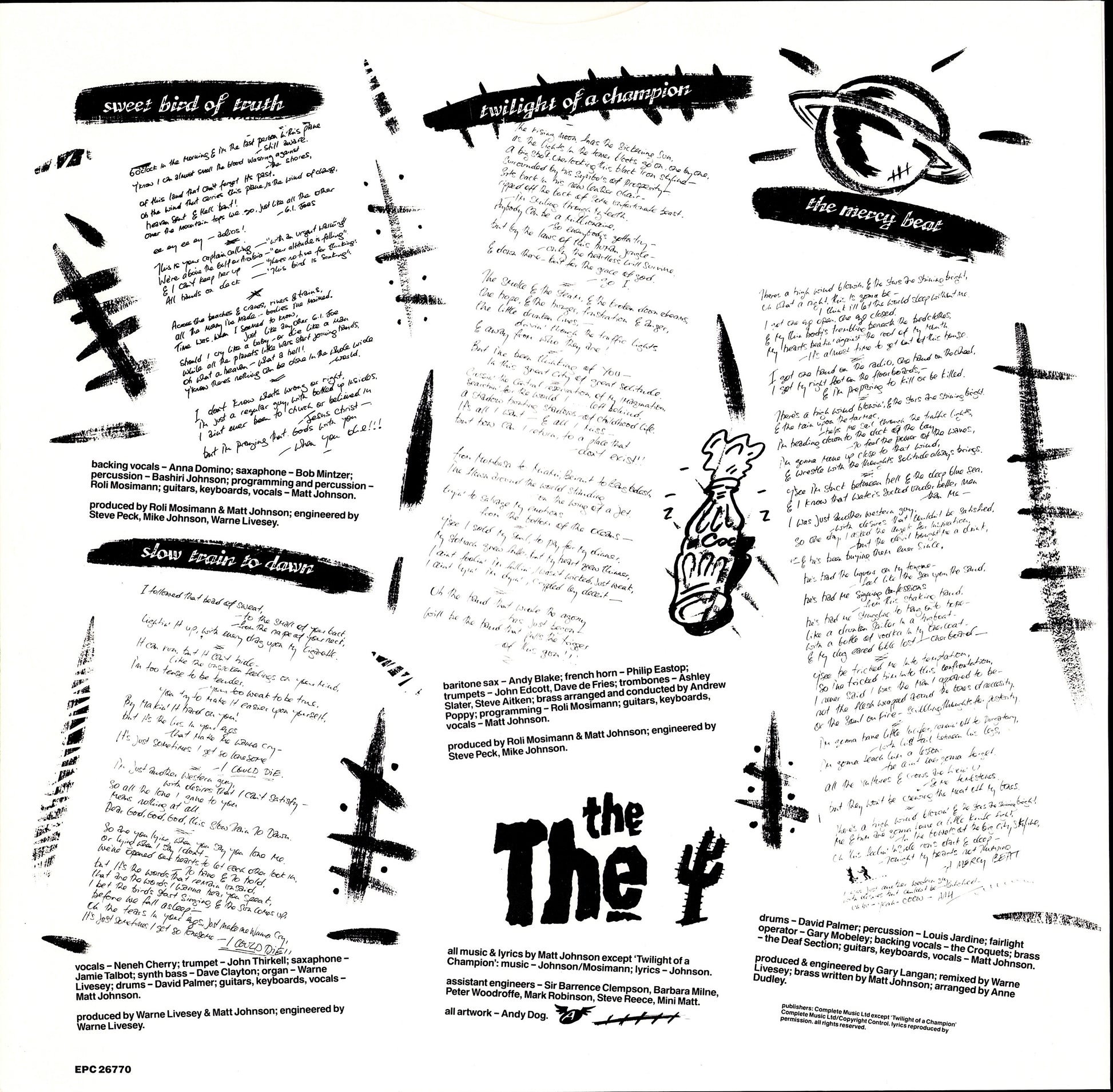 The The ‎- Infected Vinyl LP Kopie