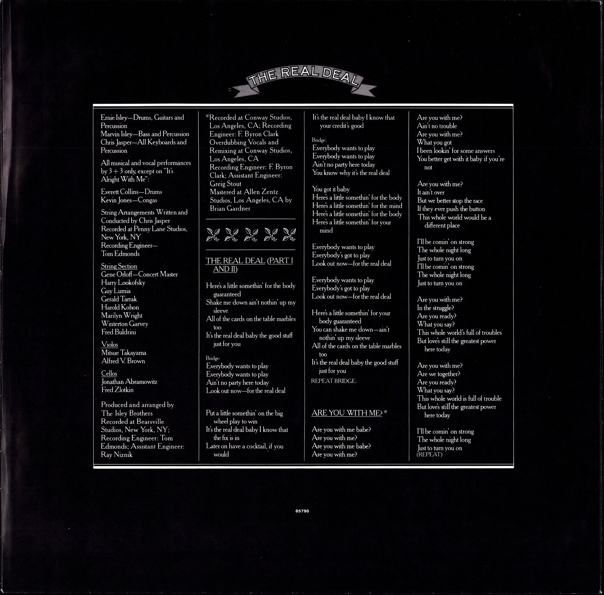 The Isley Brothers – The Real Deal Vinyl LP