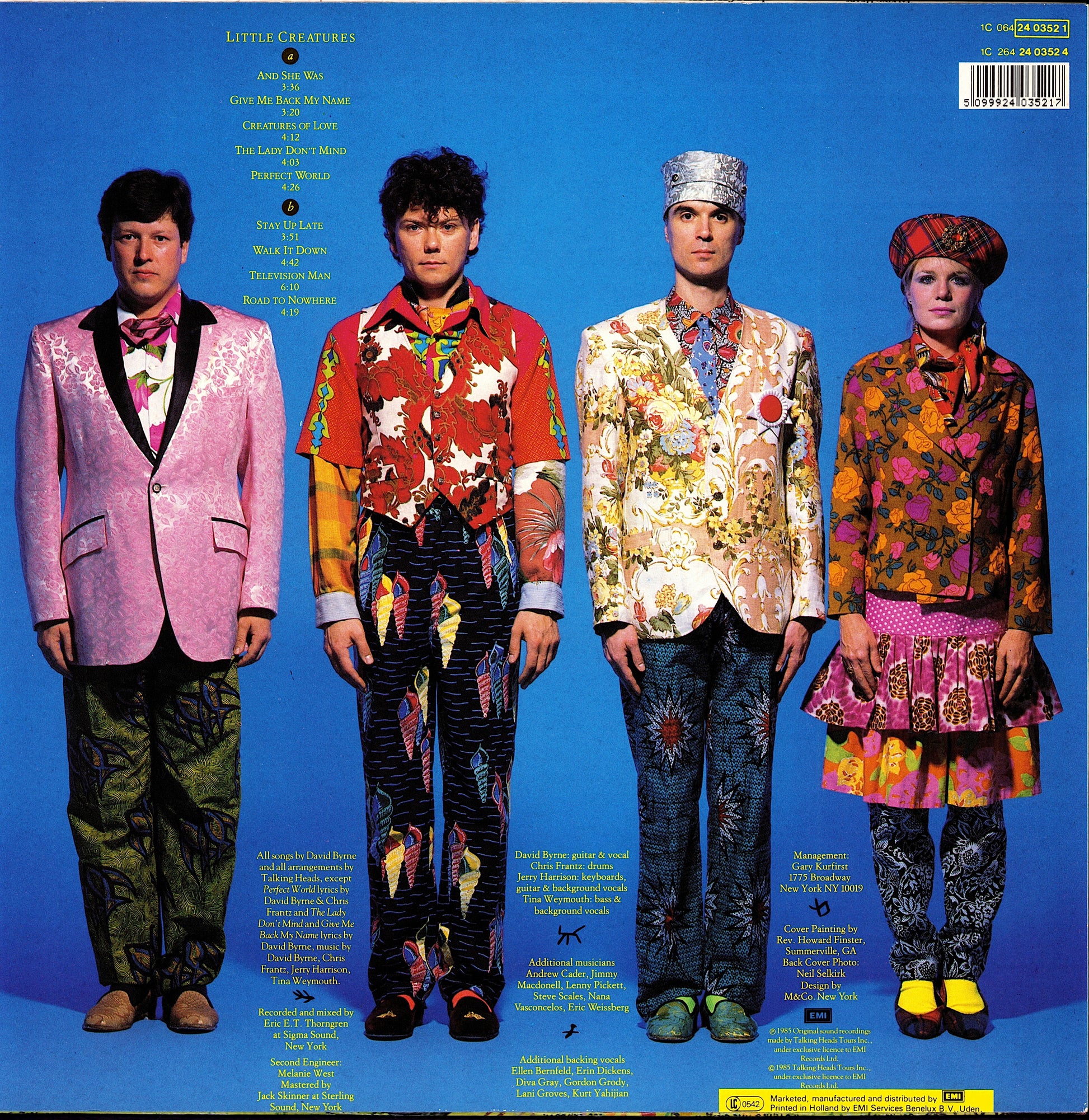 Talking Heads - Little Creatures Vinyl LP