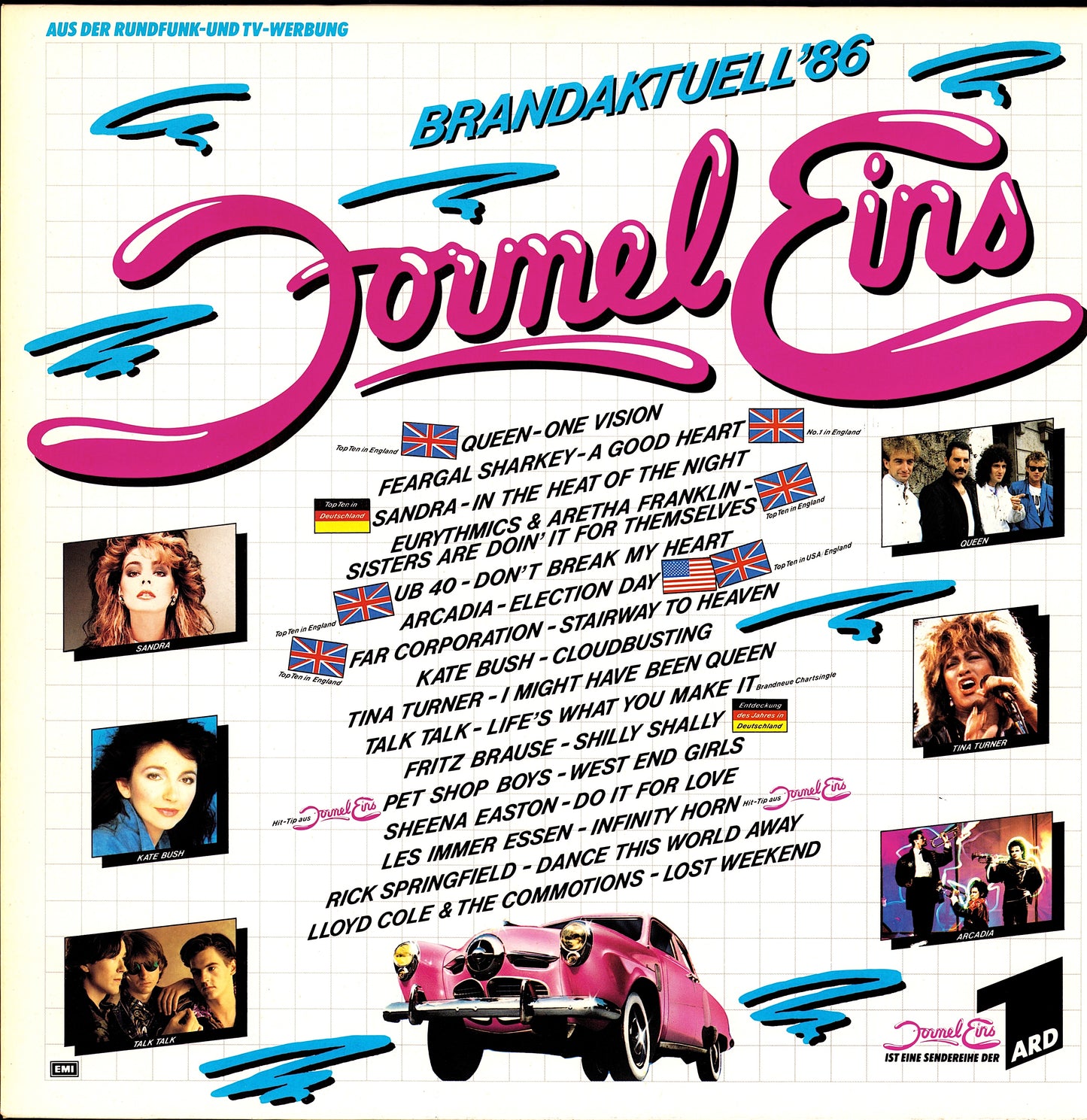 Formel Eins – Brandaktuell '86 Vinyl LP