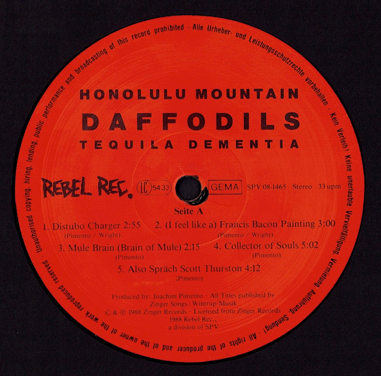 Die Form / Asmus Tietchens – Face To Face / Vol. 1 Vinyl LP Kopie