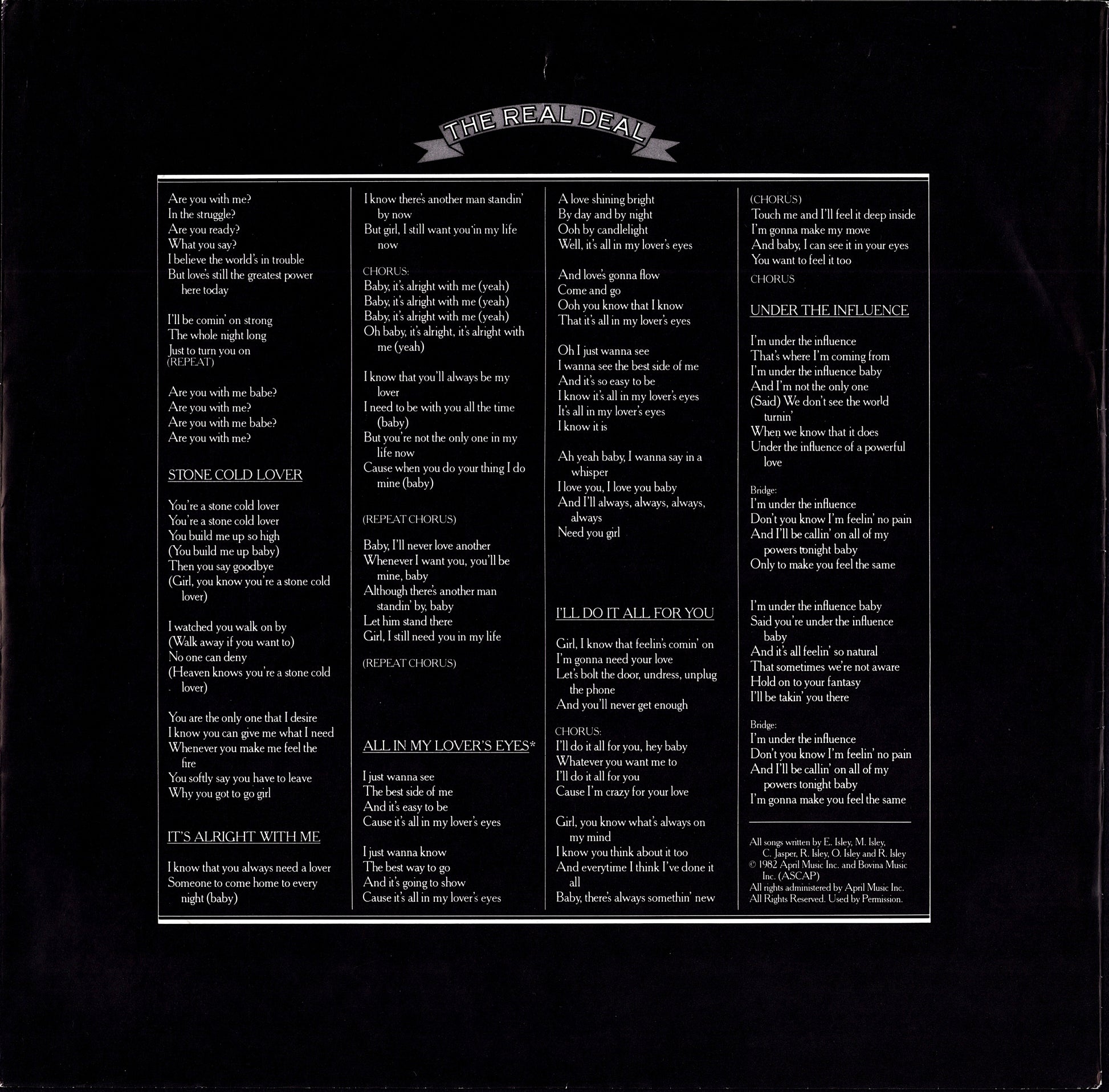 The Isley Brothers – The Real Deal Vinyl LP