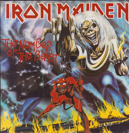 Iron Maiden ‎- The Number Of The Beast Vinyl LP