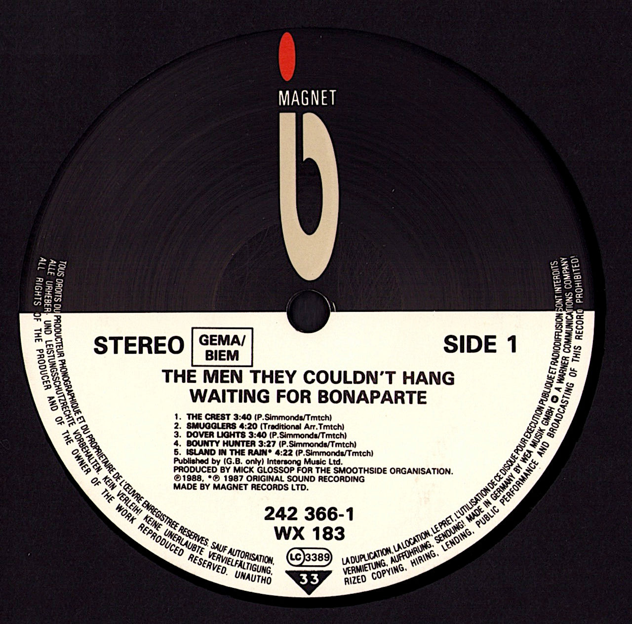 Prefab Sprout – Steve McQueen Vinyl LP Kopie