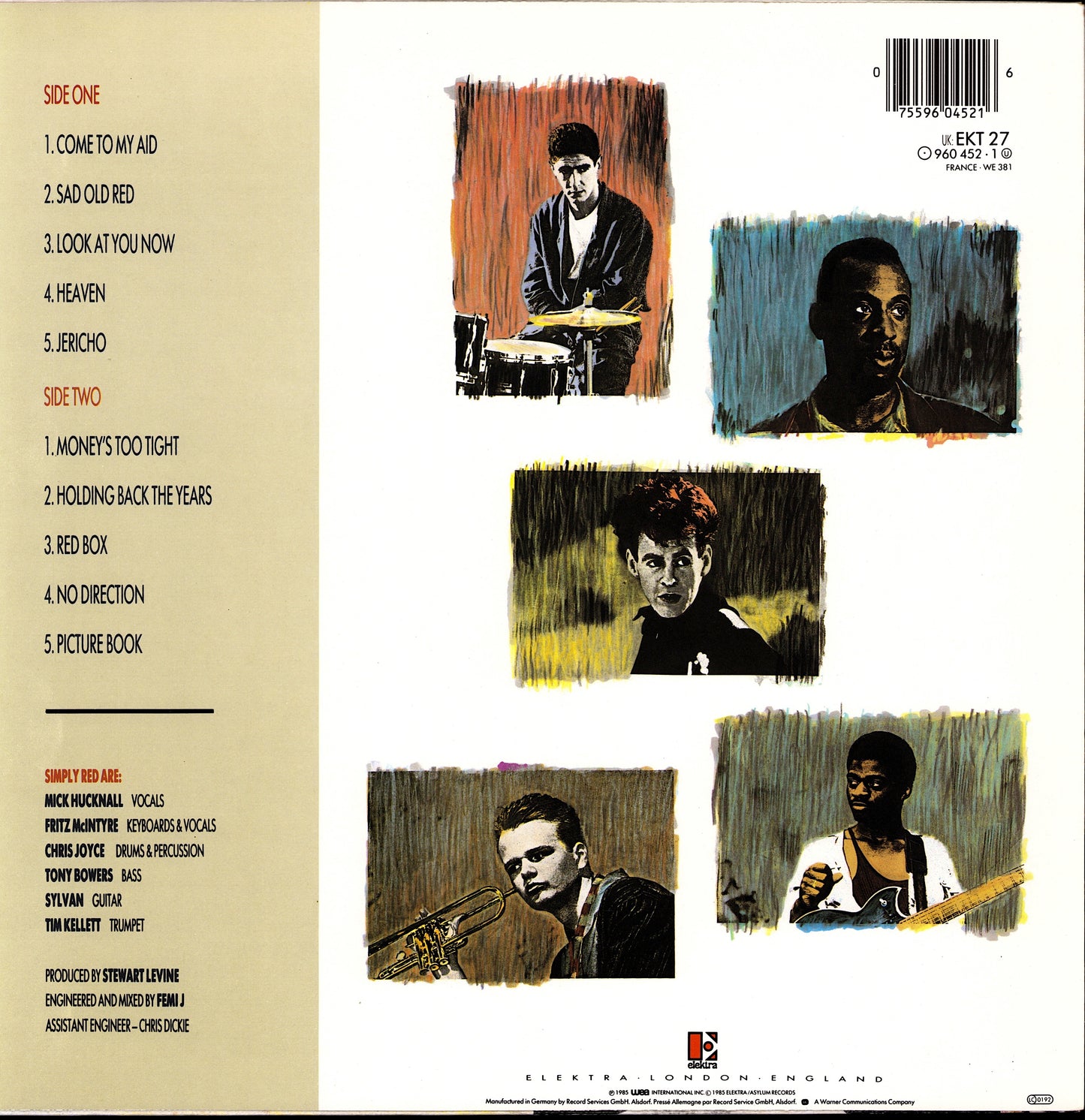 Simply Red ‎- Picture Book (Vinyl LP)