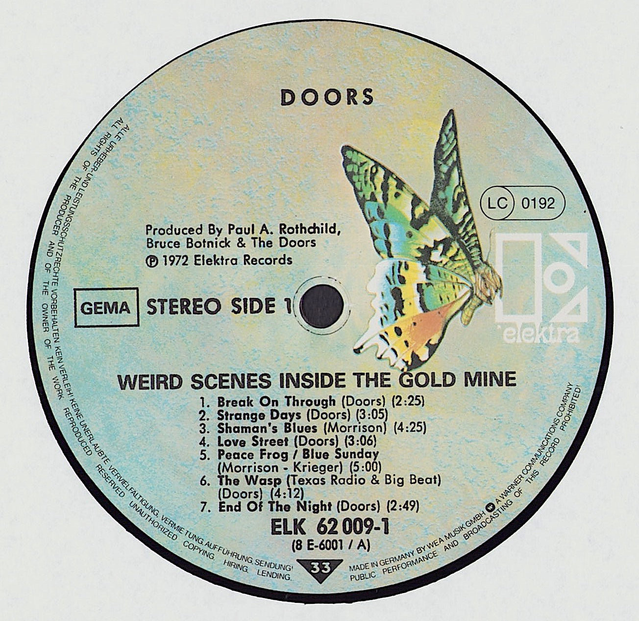 The Doors - Weird Scenes Inside The Gold Mine Vinyl 2LP