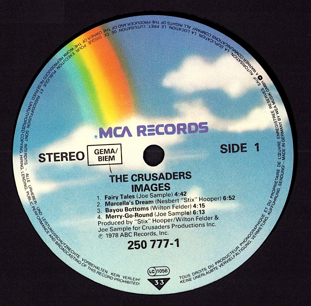 The Crusaders – Images Vinyl LP | EU Reissue | 1984