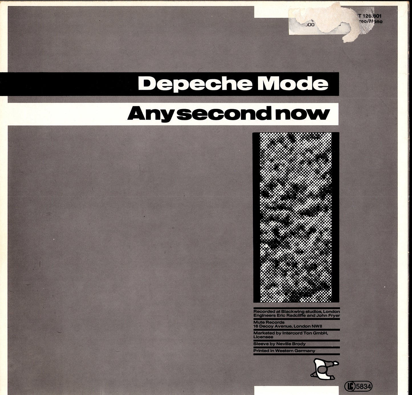 Depeche Mode – Just Can't Get Enough Black Vinyl 12" Maxi-Single