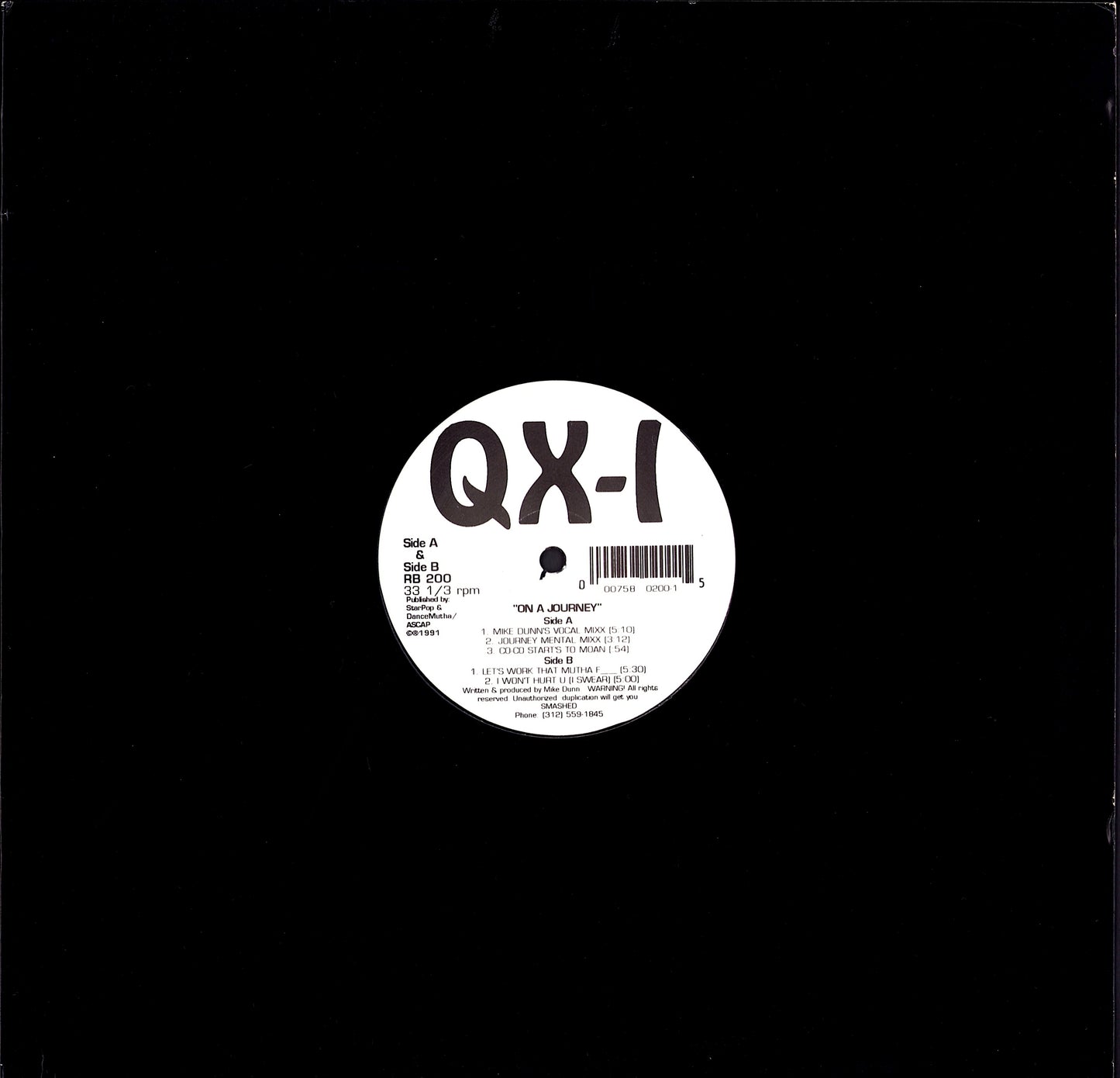 QX-1 – On A Journey Vinyl 12"