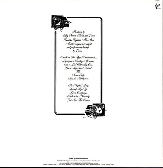 Queen – A Night At The Opera Vinyl LP Limited Edition Kopie