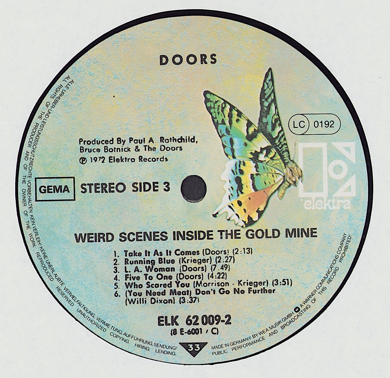 The Doors - Weird Scenes Inside The Gold Mine Vinyl 2LP