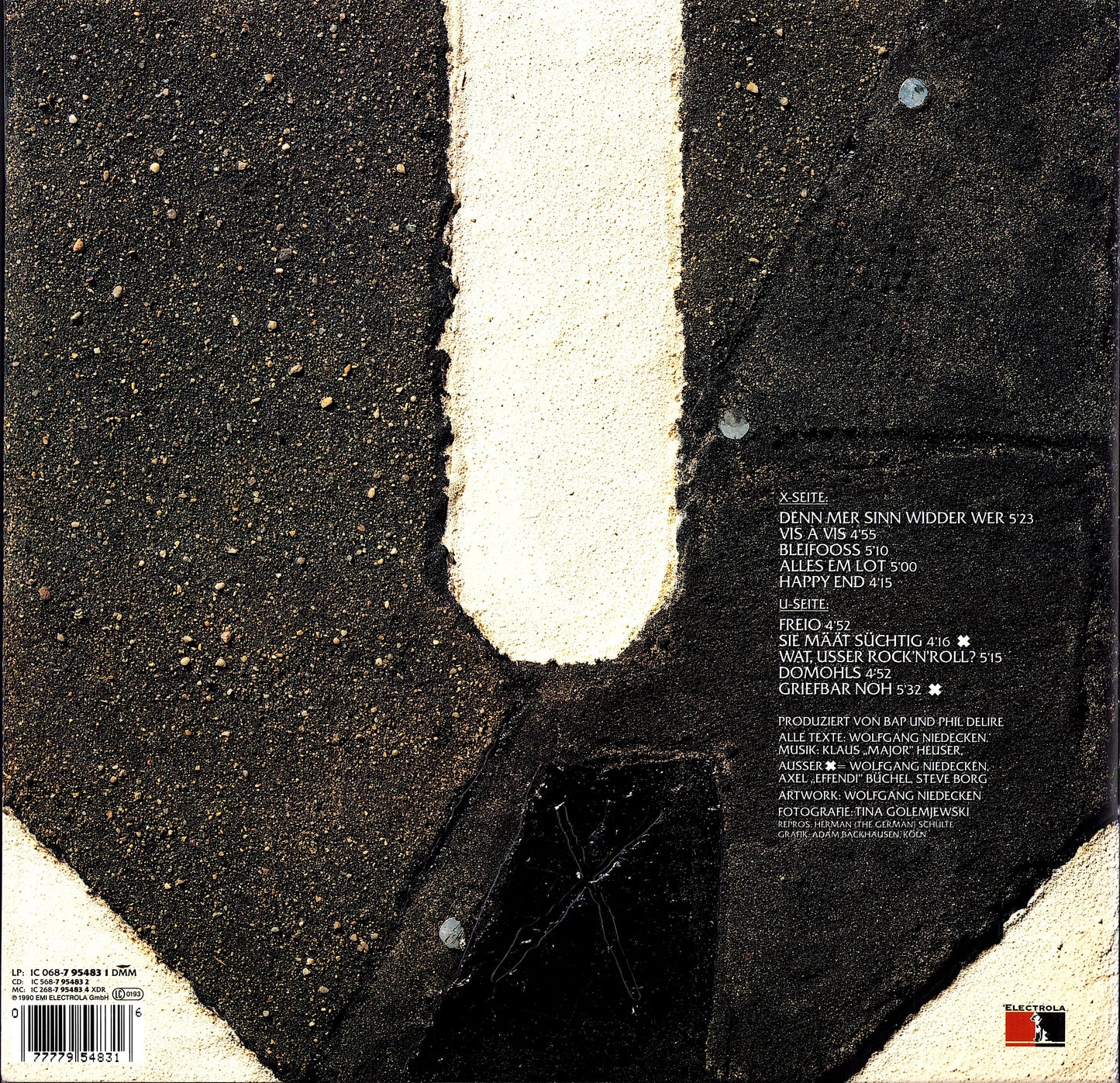 BAP – X Für 'e U Vinyl LP | DE Original | 1990