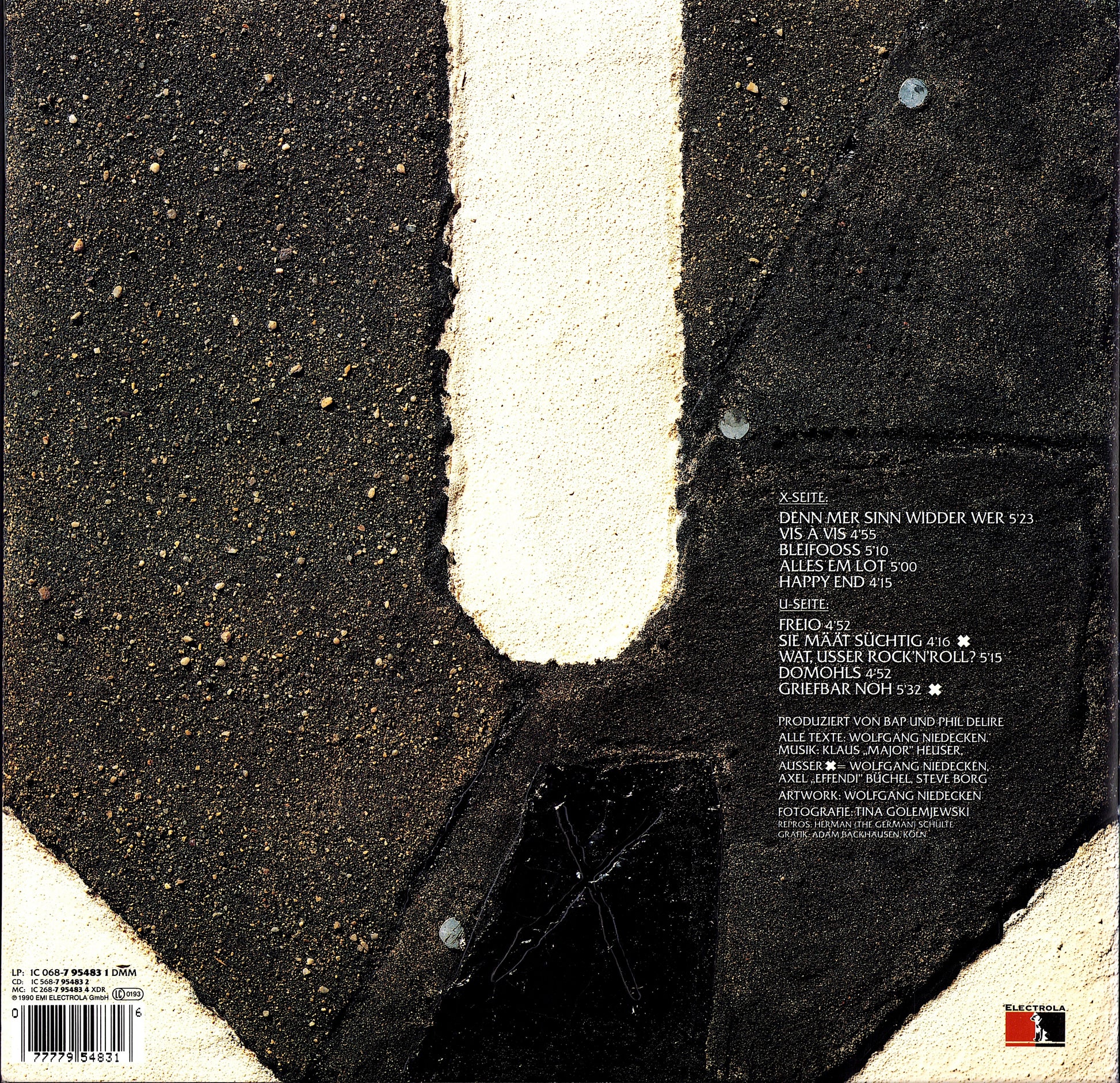 BAP – X Für 'e U Vinyl LP | DE Original | 1990