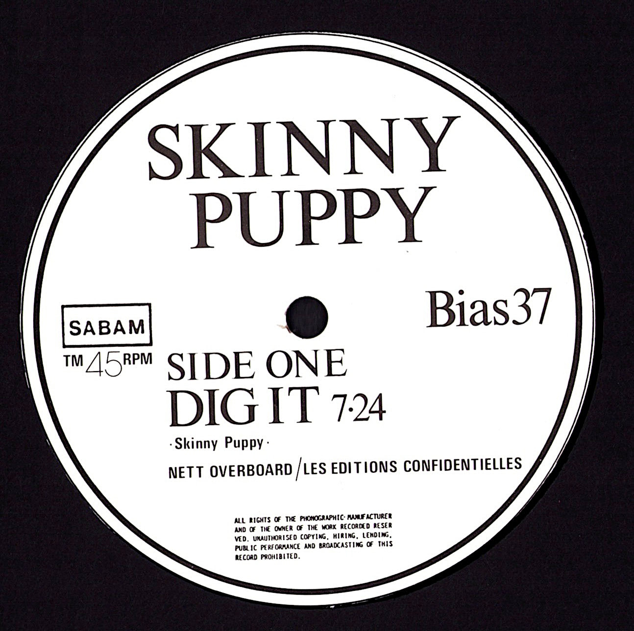 Skinny Puppy – Addiction Vinyl 12" Kopie