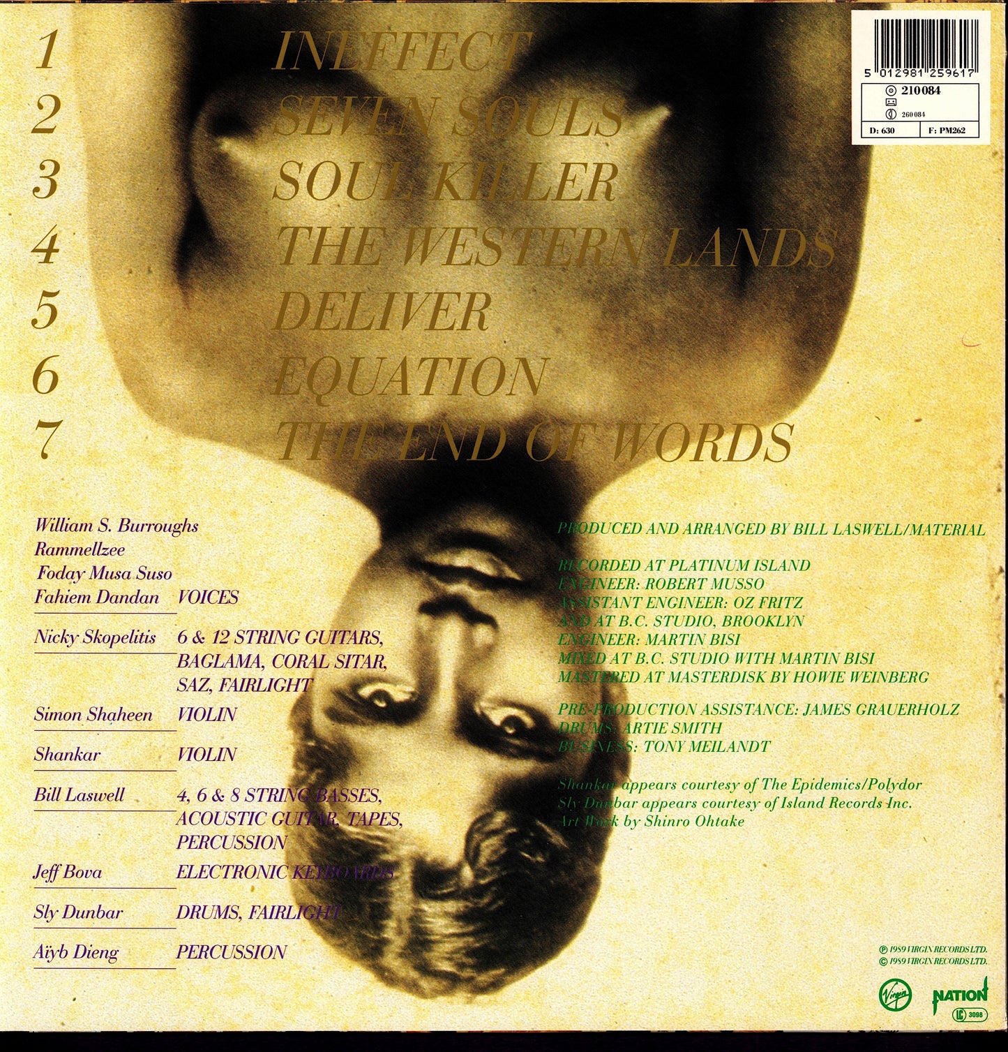 Material – Seven Souls (Vinyl LP)