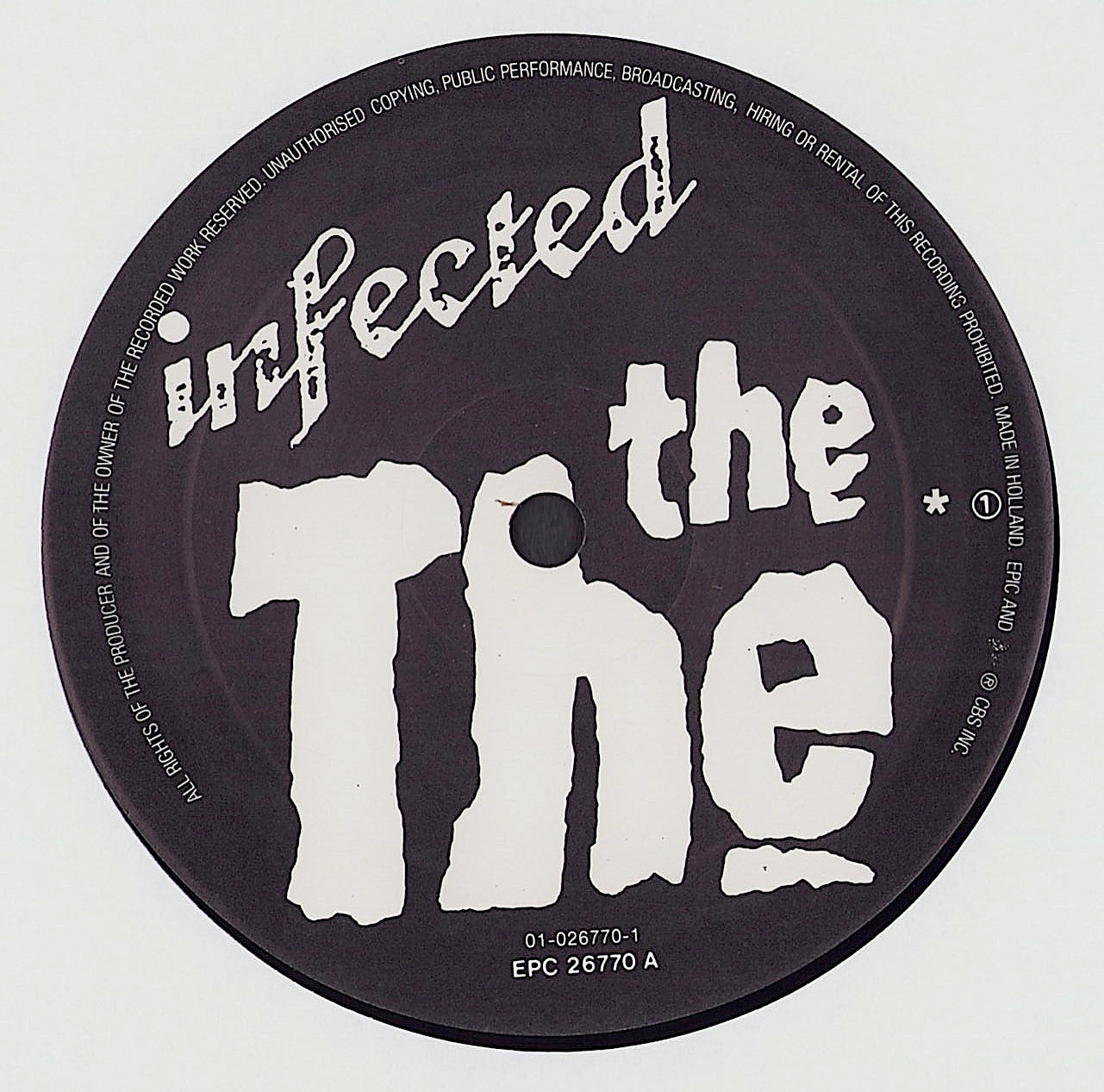 The The ‎- Infected Vinyl LP