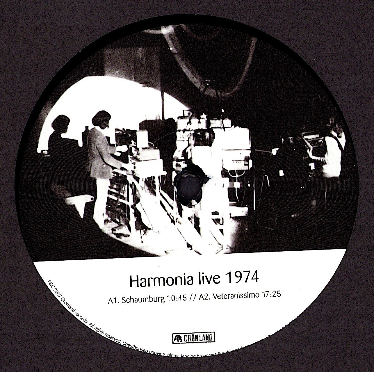 Harmonia – Live 1974 Vinyl LP | UK Reissue | Grönland Records