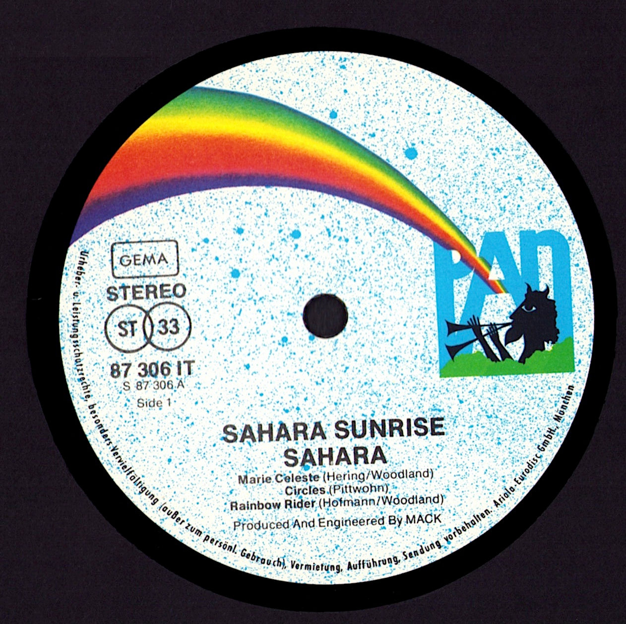Sahara - Sahara Sunrise Vinyl LP