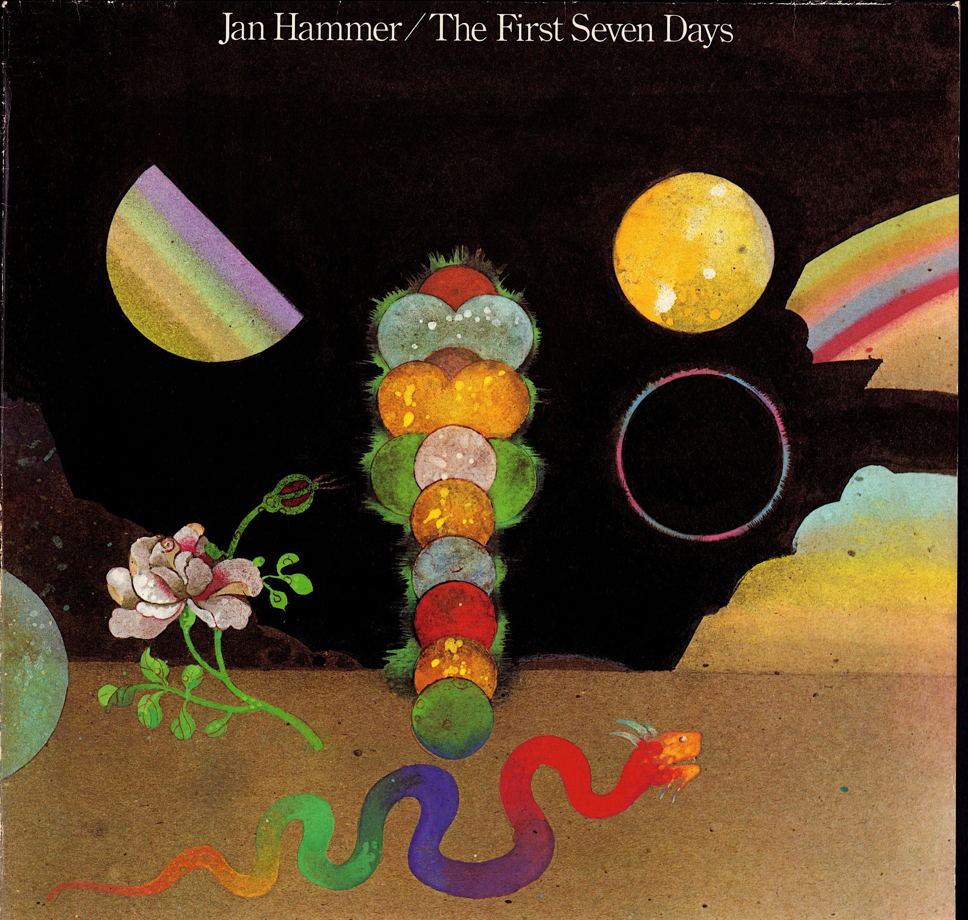 Jan Hammer – The First Seven Days Vinyl LP | US Original | 1975