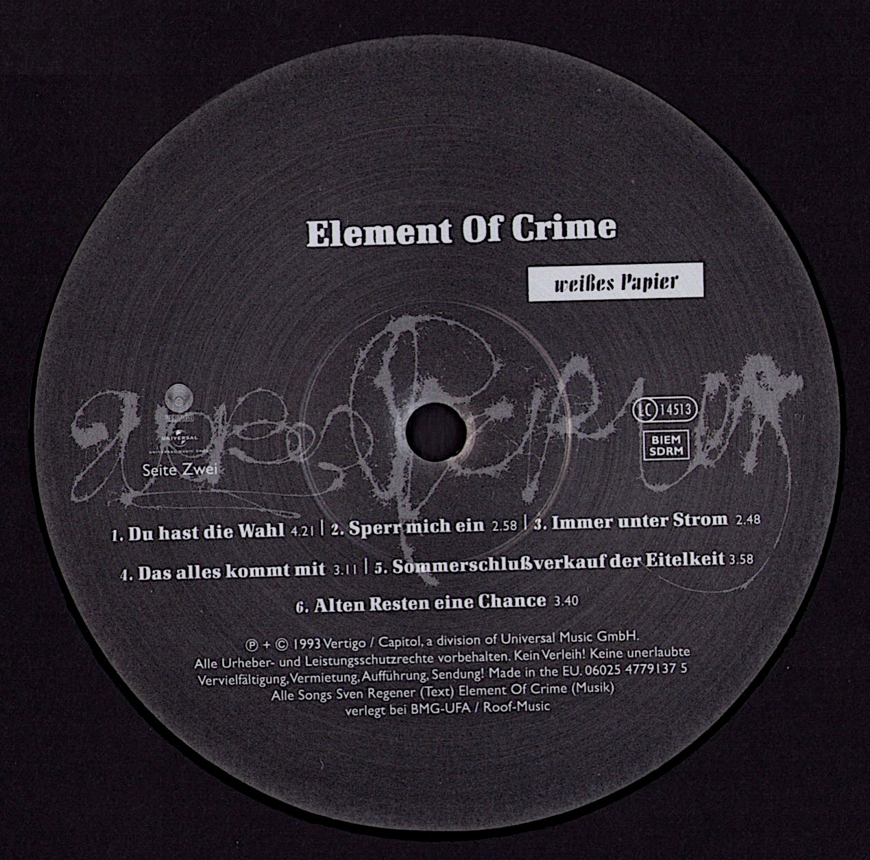 Butthole Surfers – Locust Abortion Technician Vinyl LP Kopie Kopie