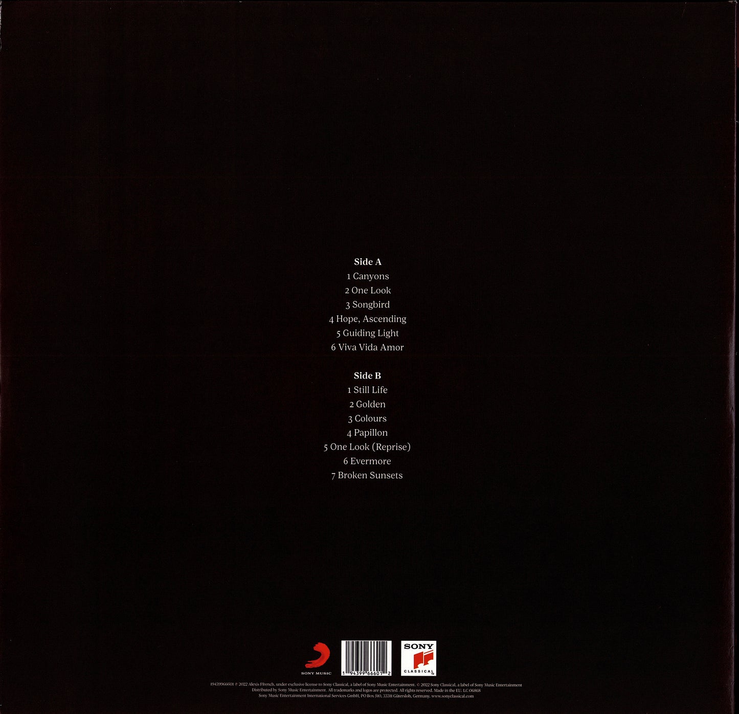Alexis Ffrench – Truth Vinyl LP