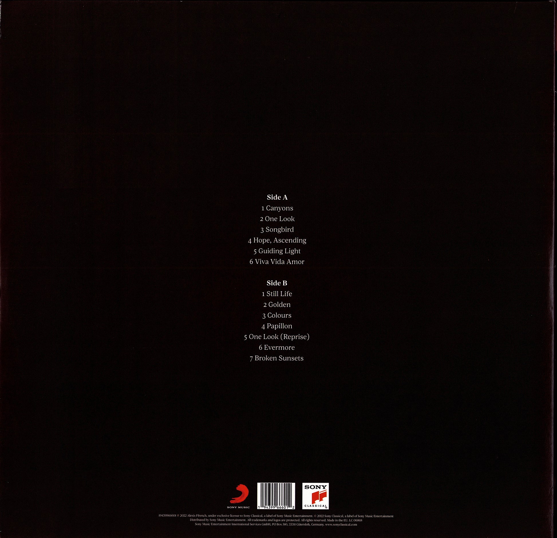 Alexis Ffrench – Truth Vinyl LP
