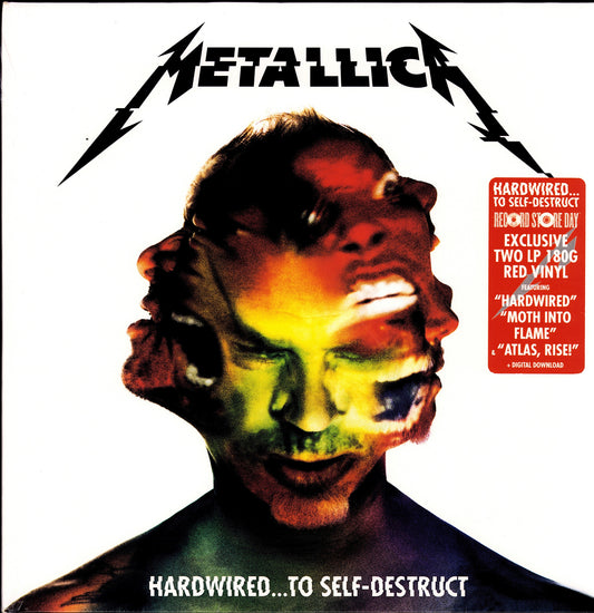 Metallica – Hardwired...To Self-Destruct Vinyl 2LP | Red Translucent Marbled | RSD | 2016