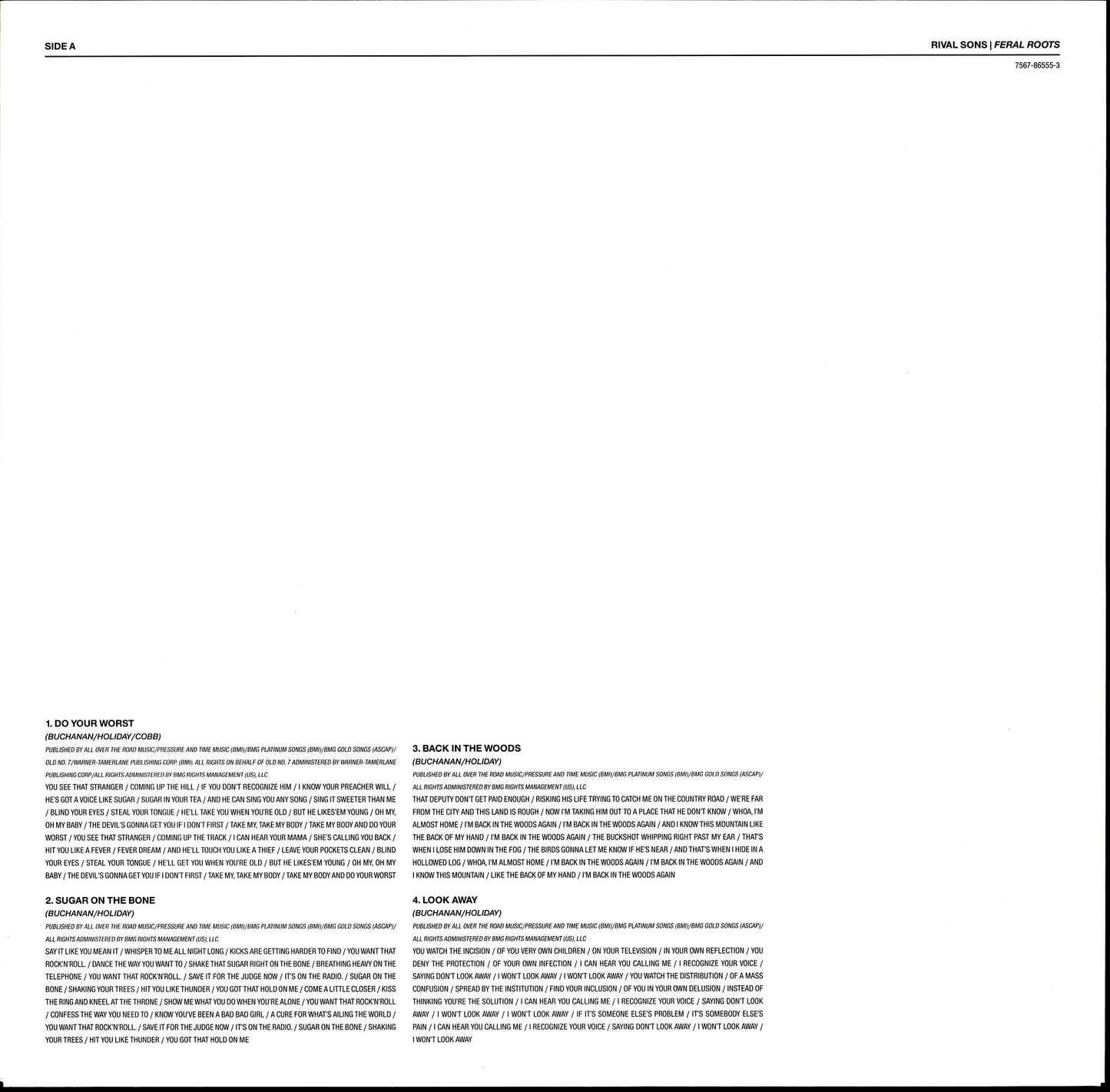 Rival Sons – Feral Roots (Vinyl 2LP)