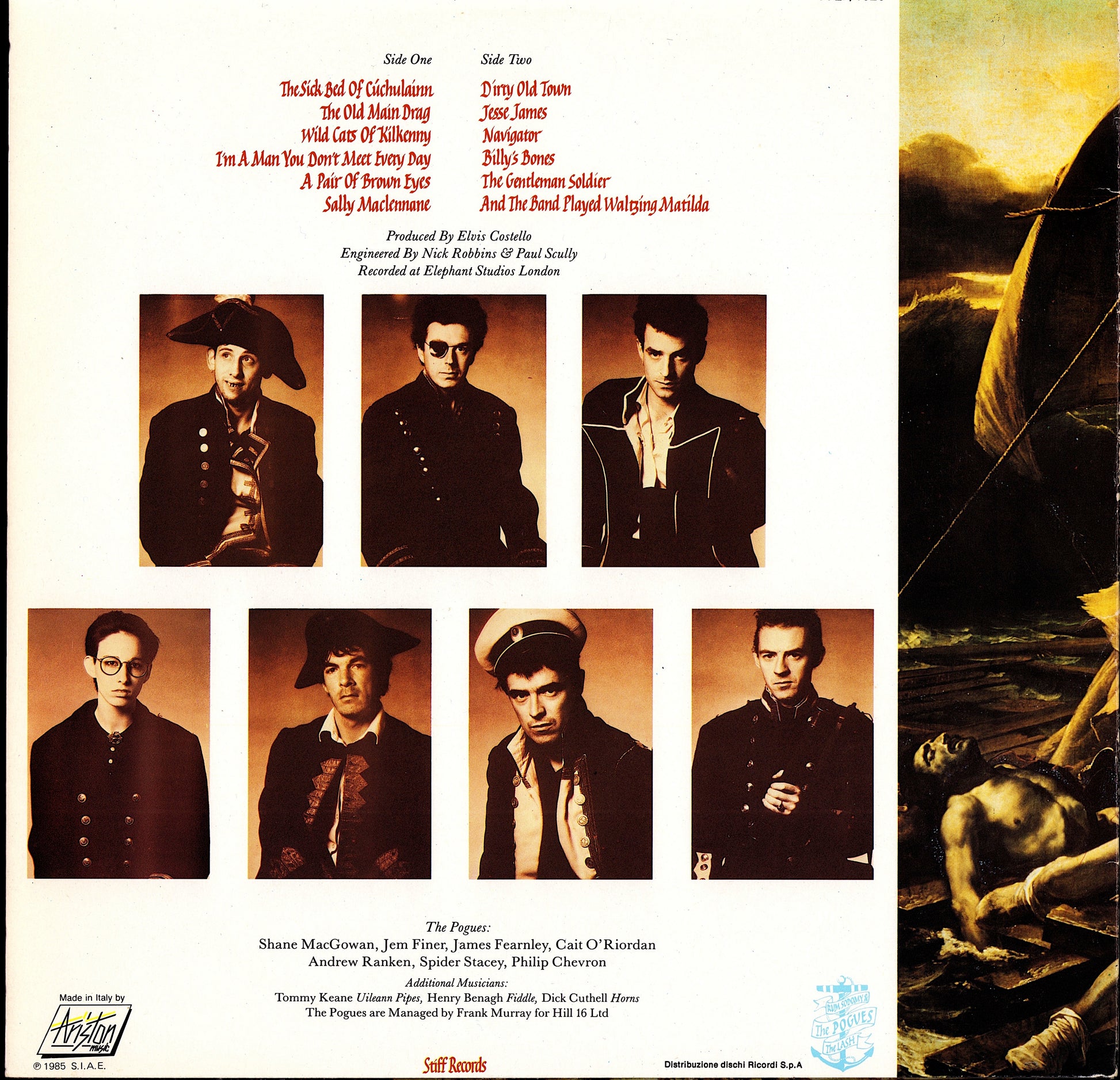 The Pogues – Rum Sodomy & The Lash Vinyl LP