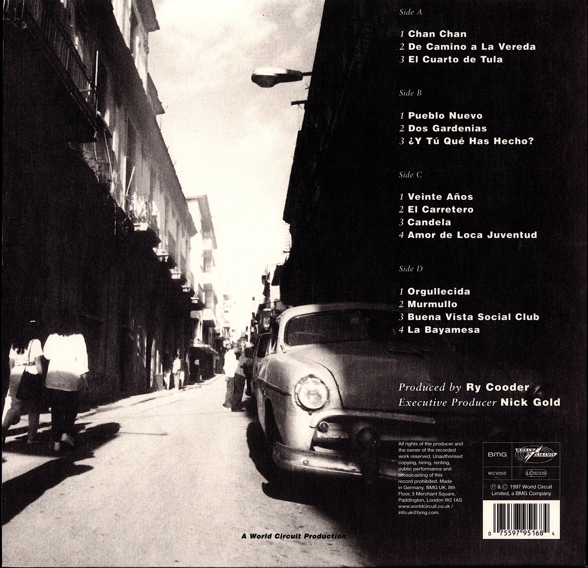 Buena Vista Social Club – Buena Vista Social Club Vinyl 2LP